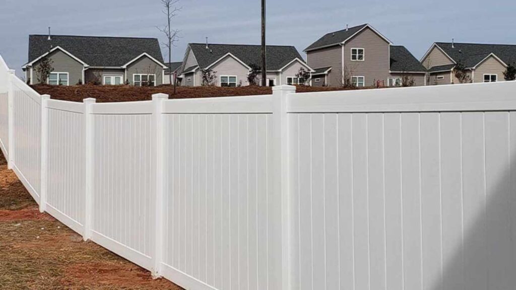 Vinyl Fence Installation in Tryon, NC